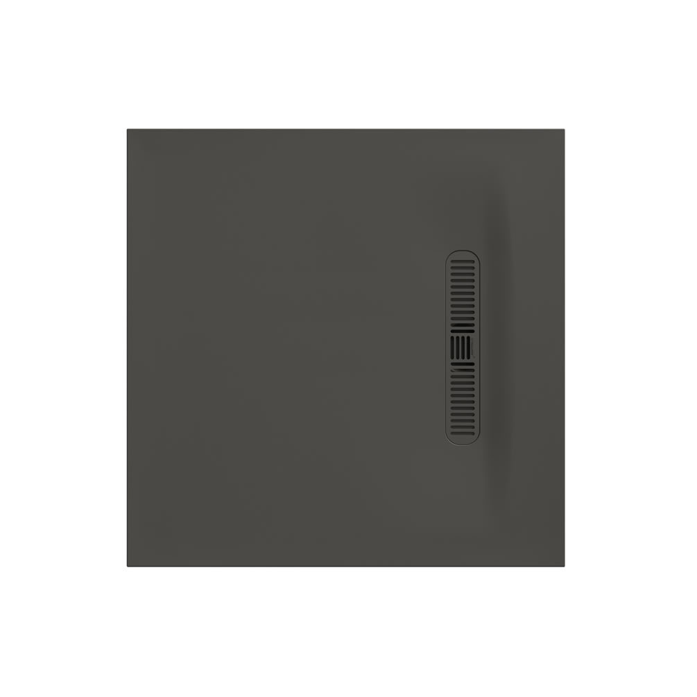 Crosswater Vito 900 x 900mm Matt Grey Square Shower Tray